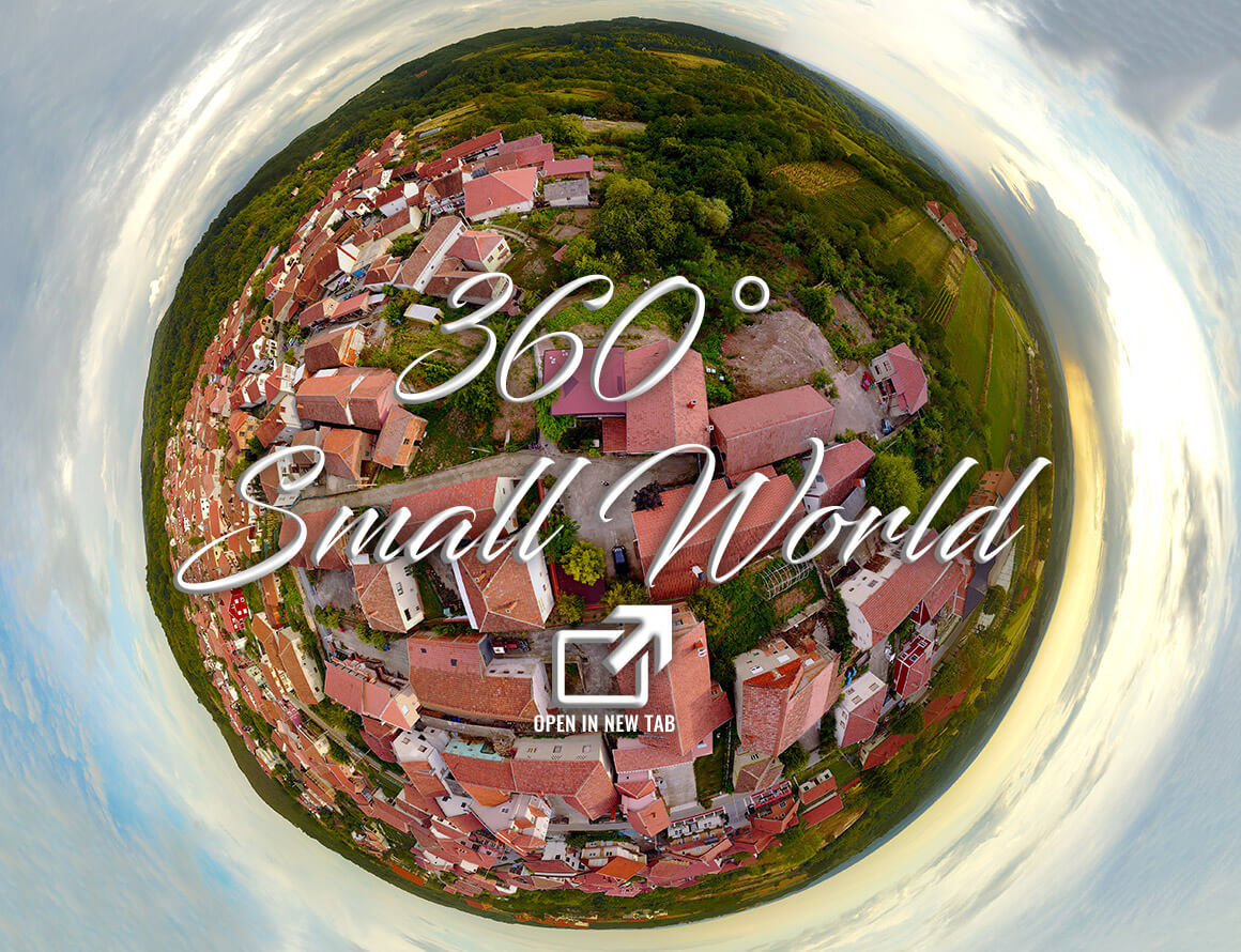 Zlatovo 360° small world picture, taken on Septembre 09 2017
